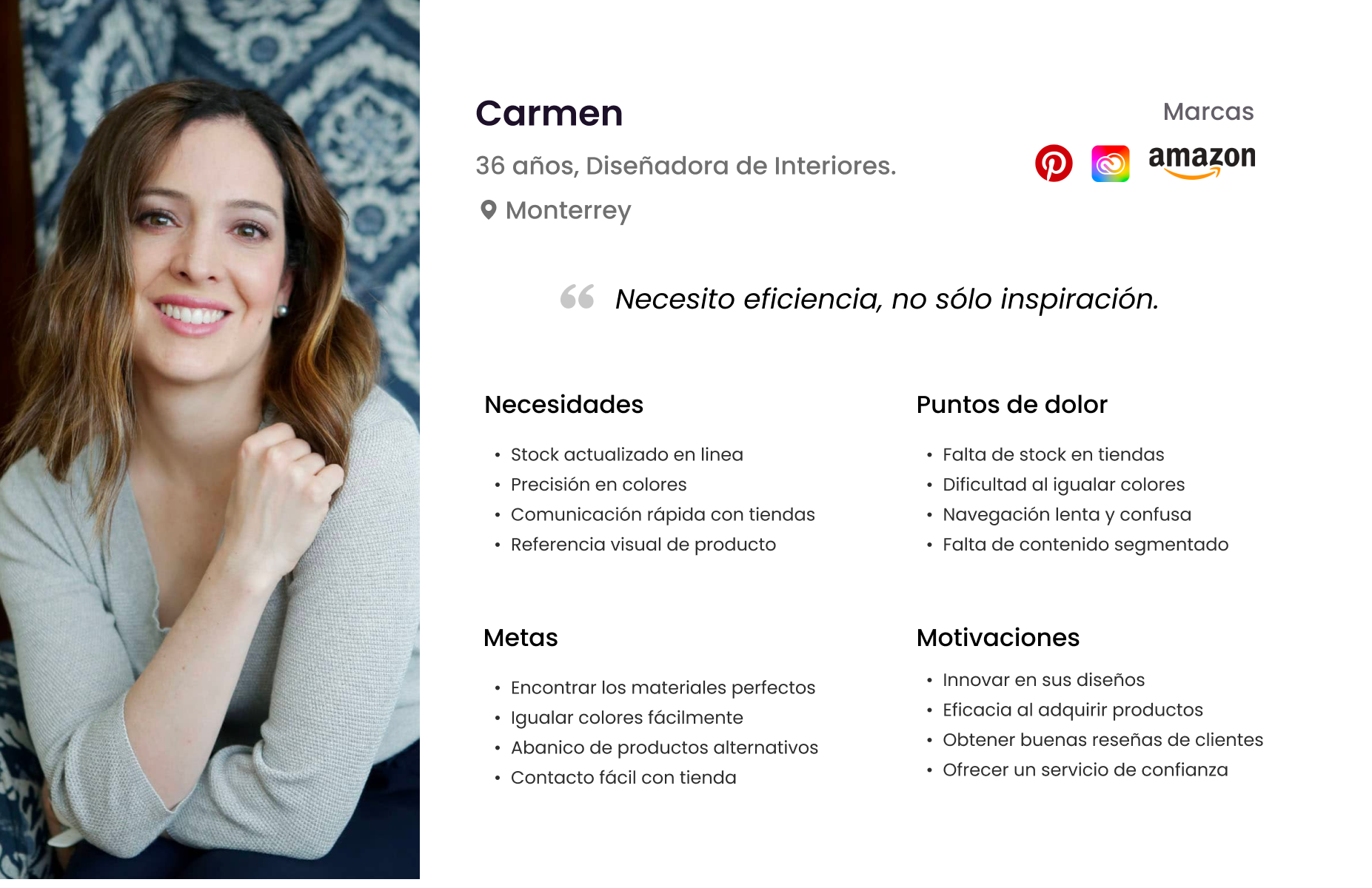 Industrial customer persona